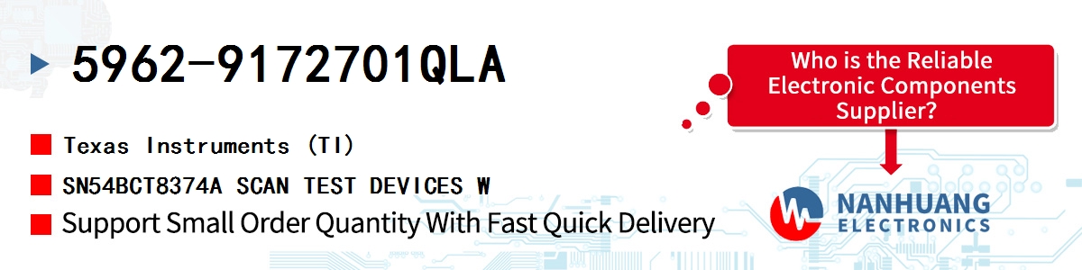 5962-9172701QLA TI SN54BCT8374A SCAN TEST DEVICES W