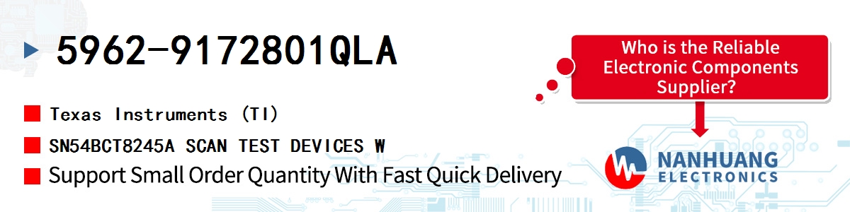 5962-9172801QLA TI SN54BCT8245A SCAN TEST DEVICES W