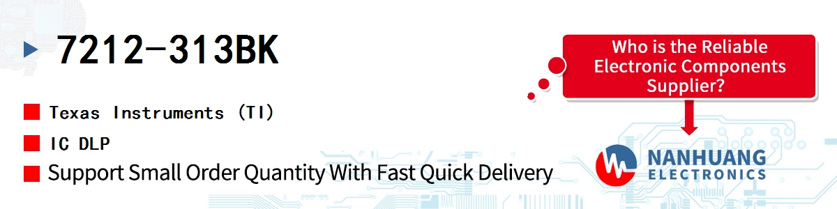 7212-313BK TI IC DLP