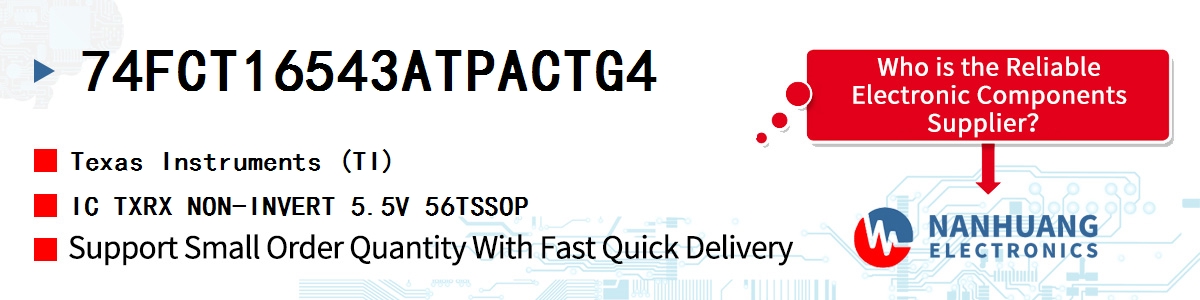 74FCT16543ATPACTG4 TI IC TXRX NON-INVERT 5.5V 56TSSOP