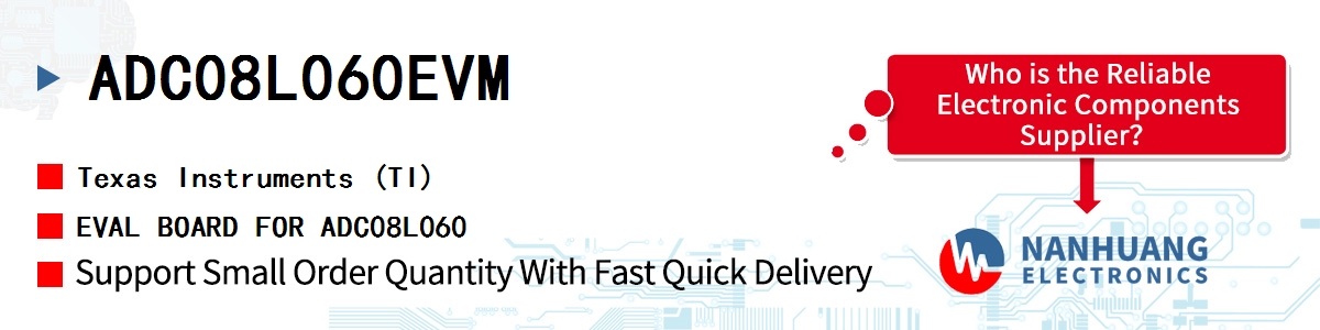 ADC08L060EVM TI EVAL BOARD FOR ADC08L060