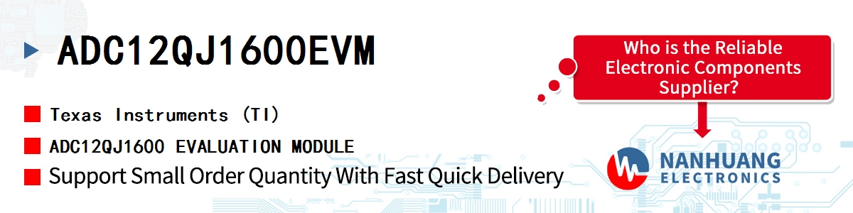 ADC12QJ1600EVM TI ADC12QJ1600 EVALUATION MODULE
