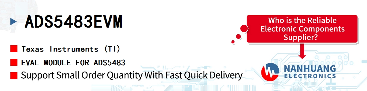 ADS5483EVM TI EVAL MODULE FOR ADS5483