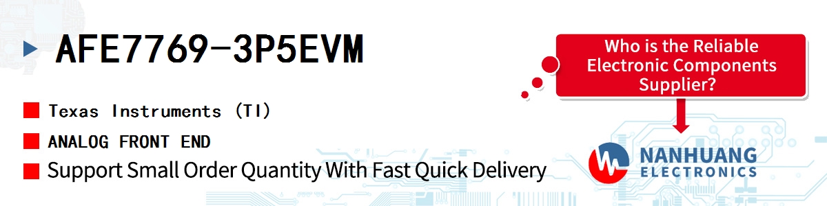 AFE7769-3P5EVM TI ANALOG FRONT END