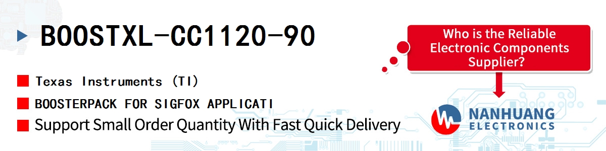 BOOSTXL-CC1120-90 TI BOOSTERPACK FOR SIGFOX APPLICATI
