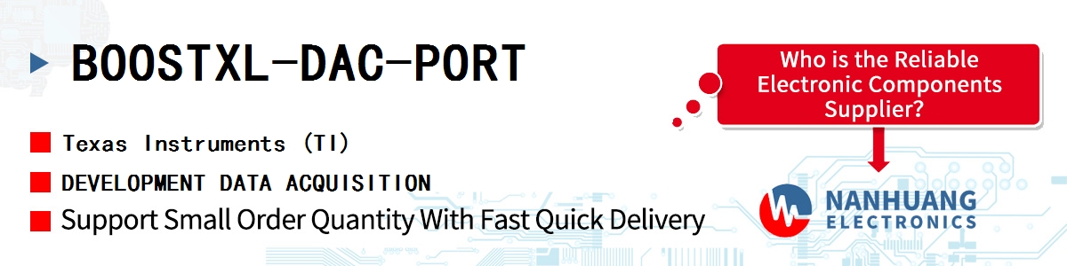 BOOSTXL-DAC-PORT TI DEVELOPMENT DATA ACQUISITION