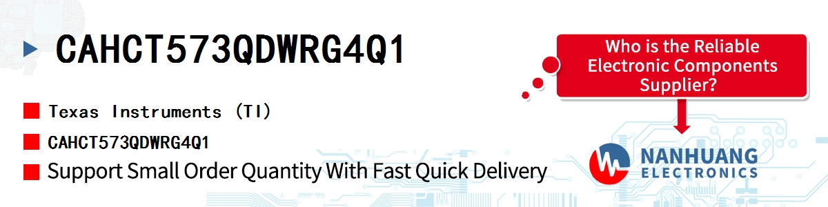 CAHCT573QDWRG4Q1 TI CAHCT573QDWRG4Q1