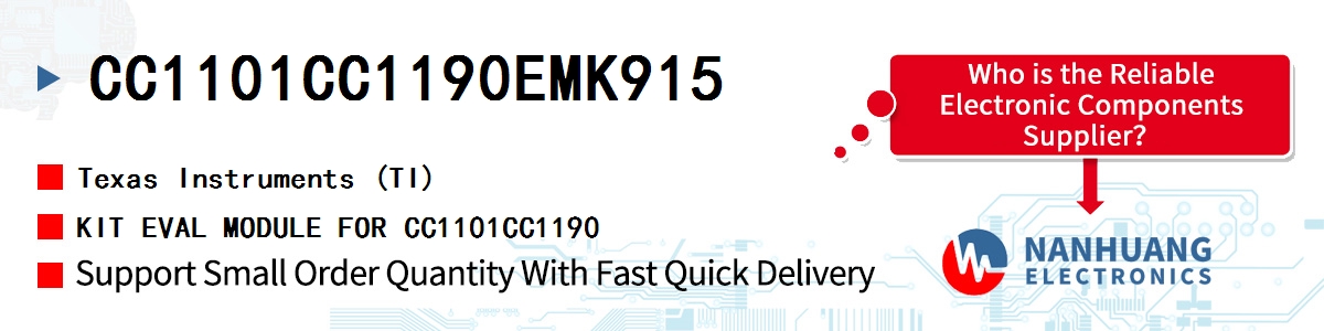 CC1101CC1190EMK915 TI KIT EVAL MODULE FOR CC1101CC1190