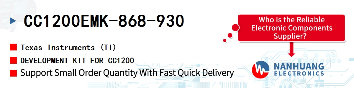 CC1200EMK-868-930 TI DEVELOPMENT KIT FOR CC1200