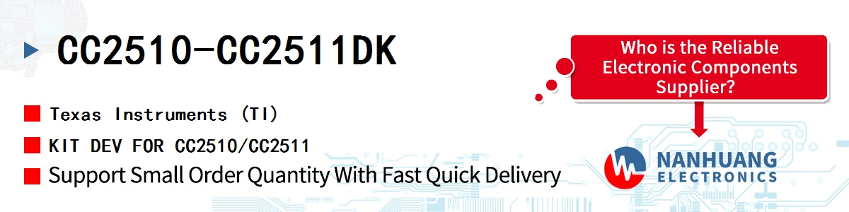 CC2510-CC2511DK TI KIT DEV FOR CC2510/CC2511