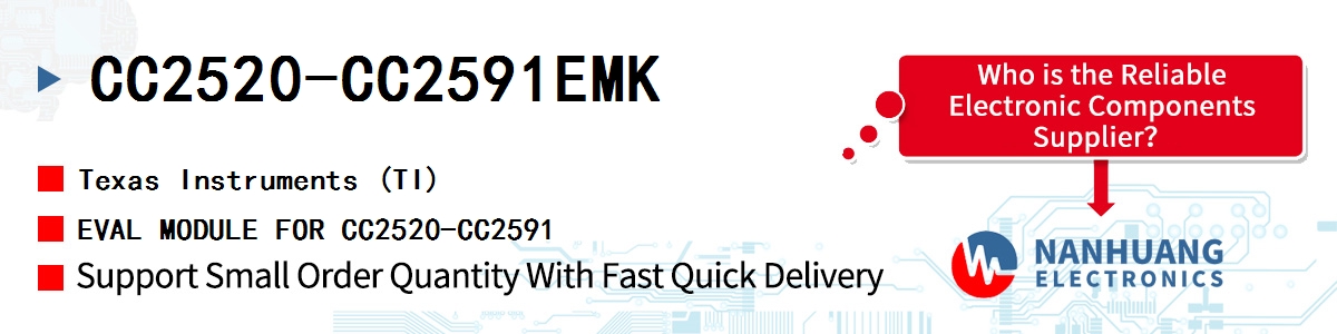 CC2520-CC2591EMK TI EVAL MODULE FOR CC2520-CC2591