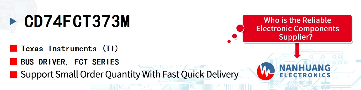 CD74FCT373M TI BUS DRIVER, FCT SERIES