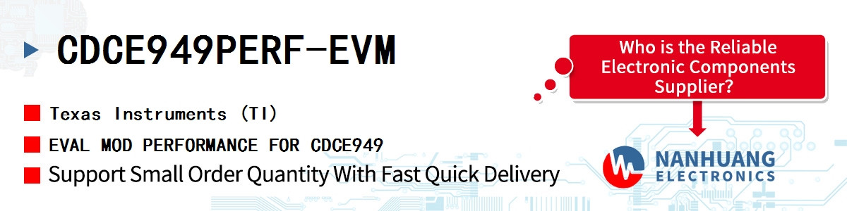 CDCE949PERF-EVM TI EVAL MOD PERFORMANCE FOR CDCE949