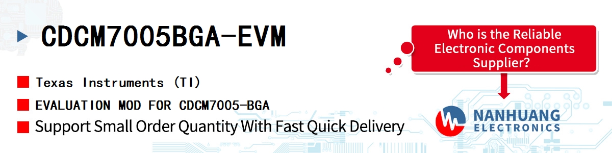 CDCM7005BGA-EVM TI EVALUATION MOD FOR CDCM7005-BGA