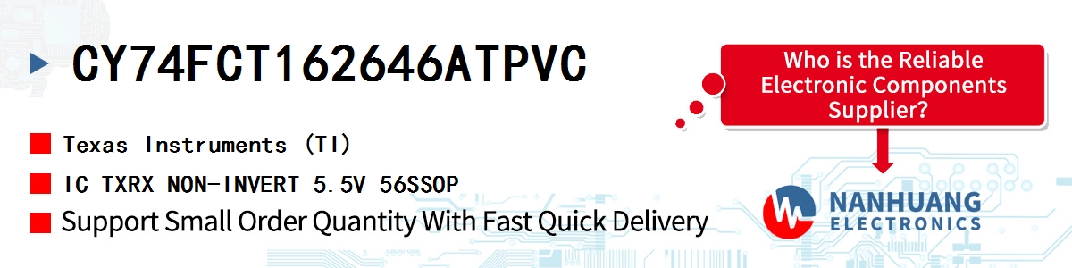 CY74FCT162646ATPVC TI IC TXRX NON-INVERT 5.5V 56SSOP