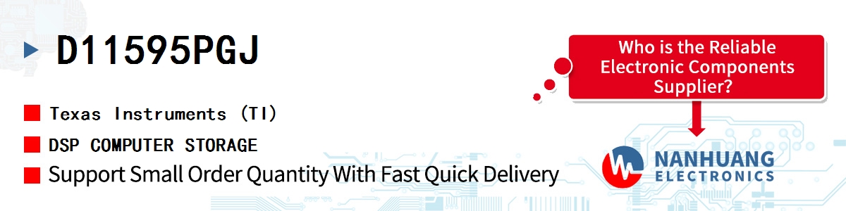 D11595PGJ TI DSP COMPUTER STORAGE