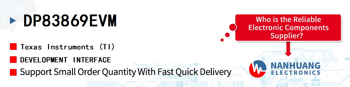 DP83869EVM TI DEVELOPMENT INTERFACE