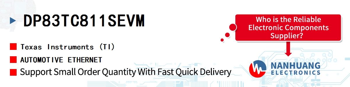 DP83TC811SEVM TI AUTOMOTIVE ETHERNET
