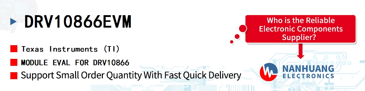 DRV10866EVM TI MODULE EVAL FOR DRV10866