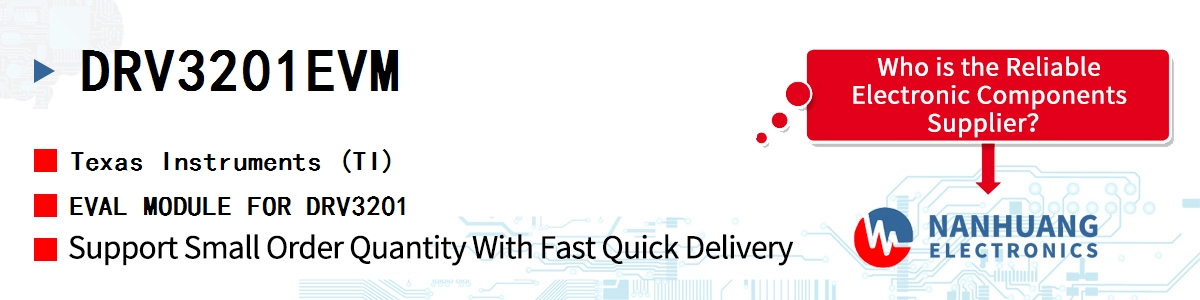 DRV3201EVM TI EVAL MODULE FOR DRV3201