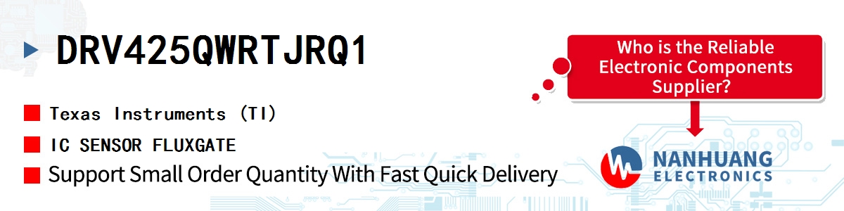 DRV425QWRTJRQ1 TI IC SENSOR FLUXGATE