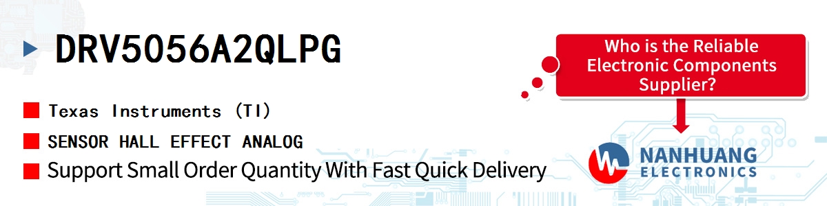 DRV5056A2QLPG TI SENSOR HALL EFFECT ANALOG