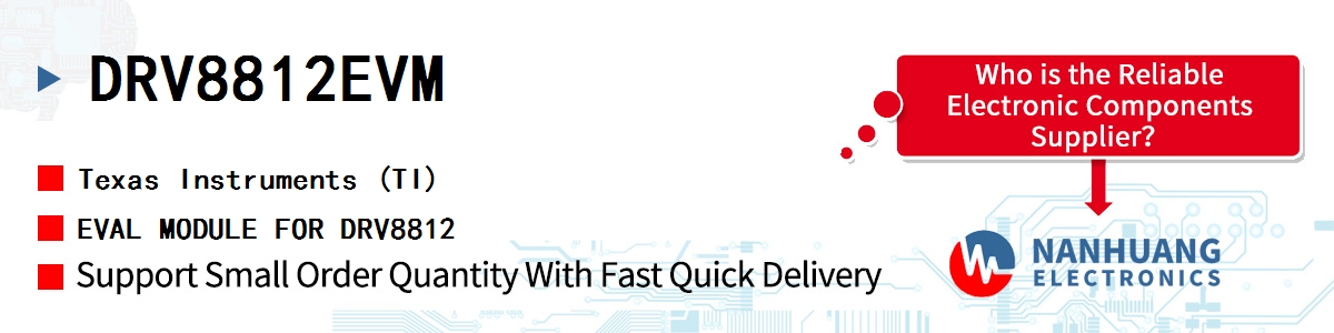 DRV8812EVM TI EVAL MODULE FOR DRV8812