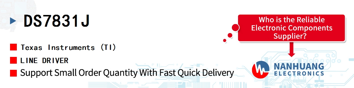 DS7831J TI LINE DRIVER