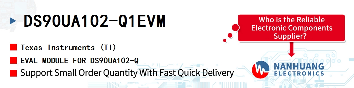 DS90UA102-Q1EVM TI EVAL MODULE FOR DS90UA102-Q