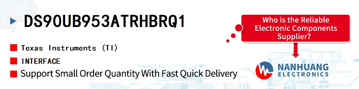 DS90UB953ATRHBRQ1 TI INTERFACE