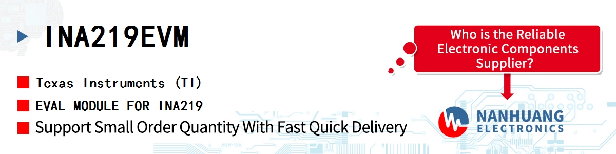 INA219EVM TI EVAL MODULE FOR INA219