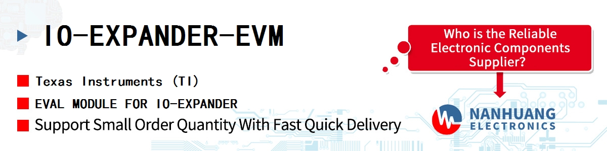 IO-EXPANDER-EVM TI EVAL MODULE FOR IO-EXPANDER