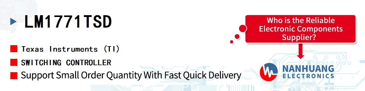 LM1771TSD TI SWITCHING CONTROLLER