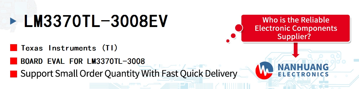 LM3370TL-3008EV TI BOARD EVAL FOR LM3370TL-3008