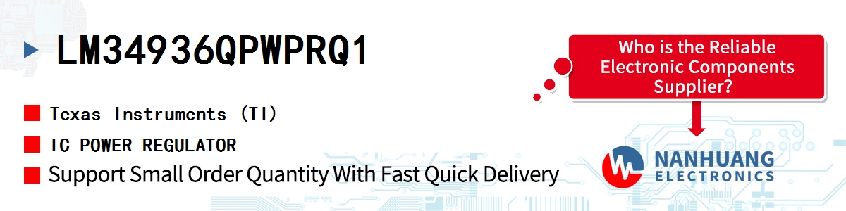 LM34936QPWPRQ1 TI IC POWER REGULATOR