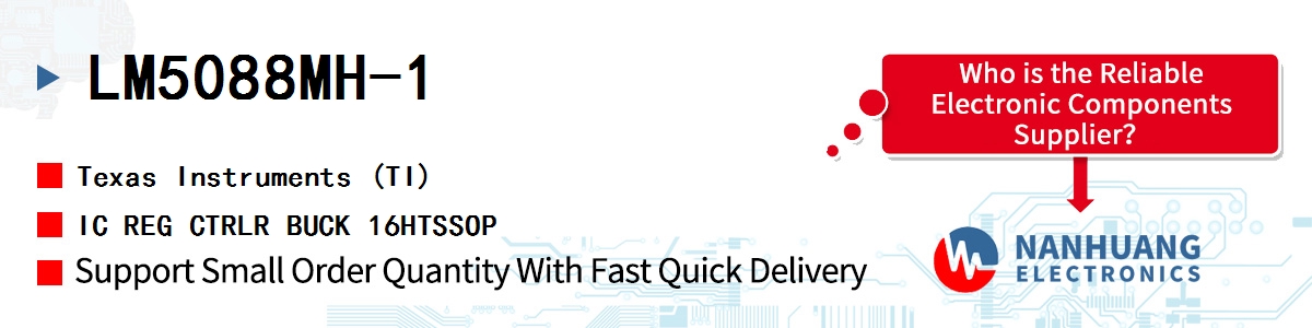 LM5088MH-1 TI IC REG CTRLR BUCK 16HTSSOP