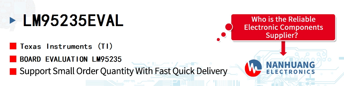 LM95235EVAL TI BOARD EVALUATION LM95235