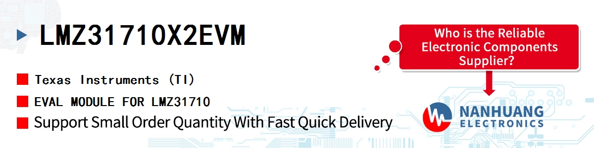 LMZ31710X2EVM TI EVAL MODULE FOR LMZ31710