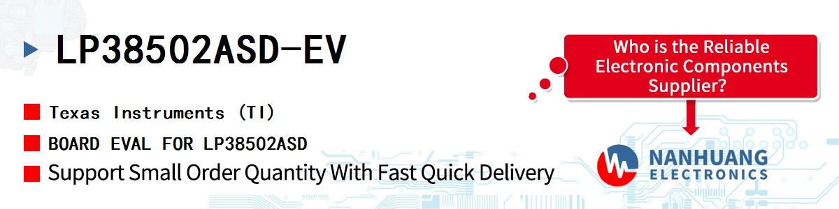 LP38502ASD-EV TI BOARD EVAL FOR LP38502ASD