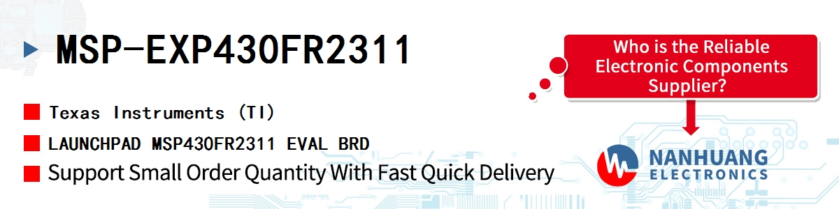 MSP-EXP430FR2311 TI LAUNCHPAD MSP430FR2311 EVAL BRD