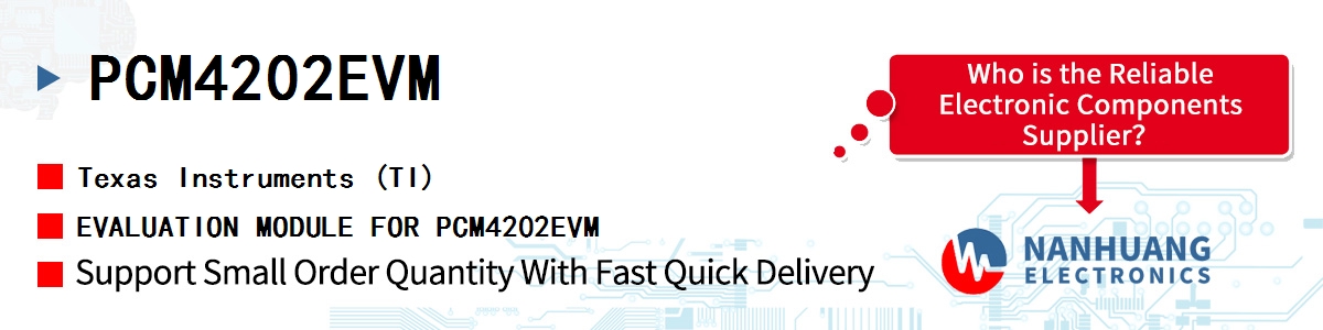 PCM4202EVM TI EVALUATION MODULE FOR PCM4202EVM