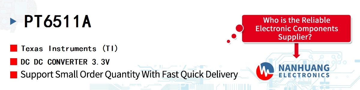 PT6511A TI DC DC CONVERTER 3.3V