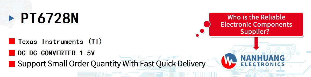 PT6728N TI DC DC CONVERTER 1.5V