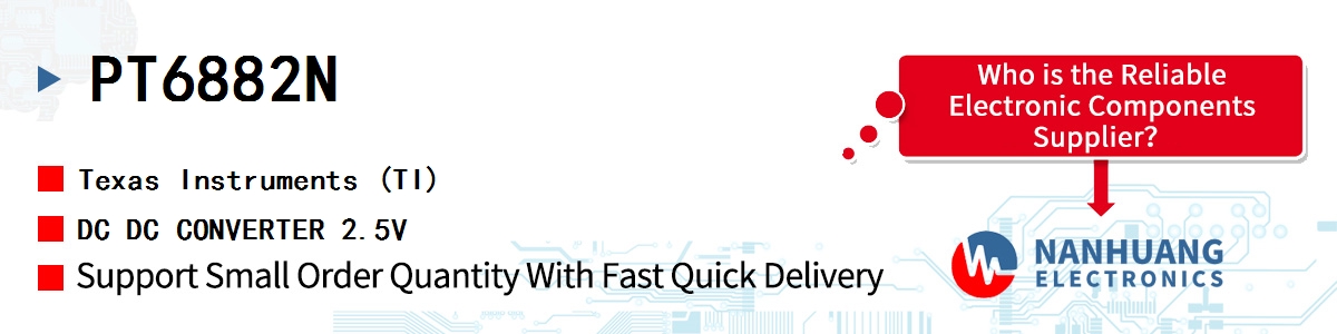 PT6882N TI DC DC CONVERTER 2.5V