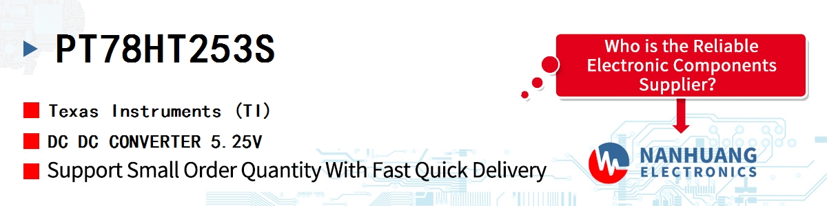 PT78HT253S TI DC DC CONVERTER 5.25V