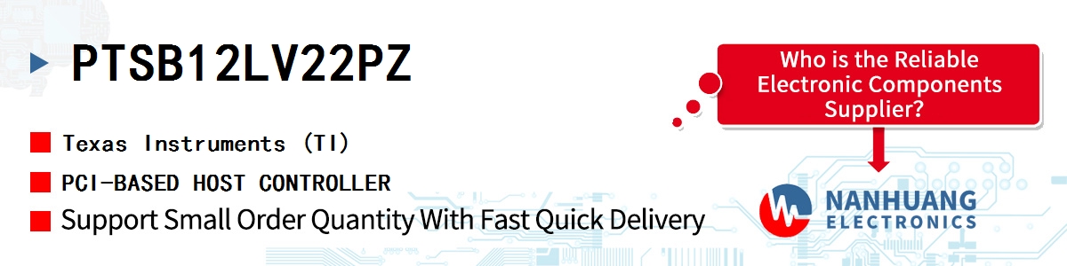 PTSB12LV22PZ TI PCI-BASED HOST CONTROLLER