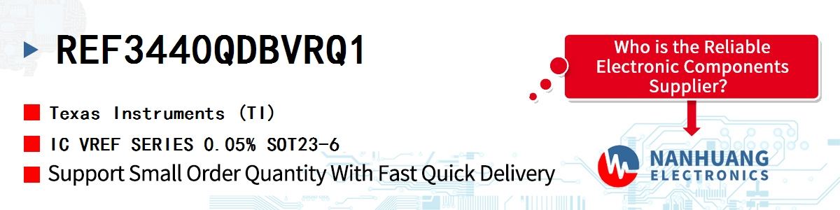 REF3440QDBVRQ1 TI IC VREF SERIES 0.05% SOT23-6