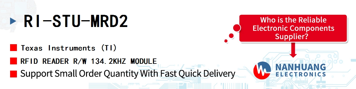 RI-STU-MRD2 TI RFID READER R/W 134.2KHZ MODULE