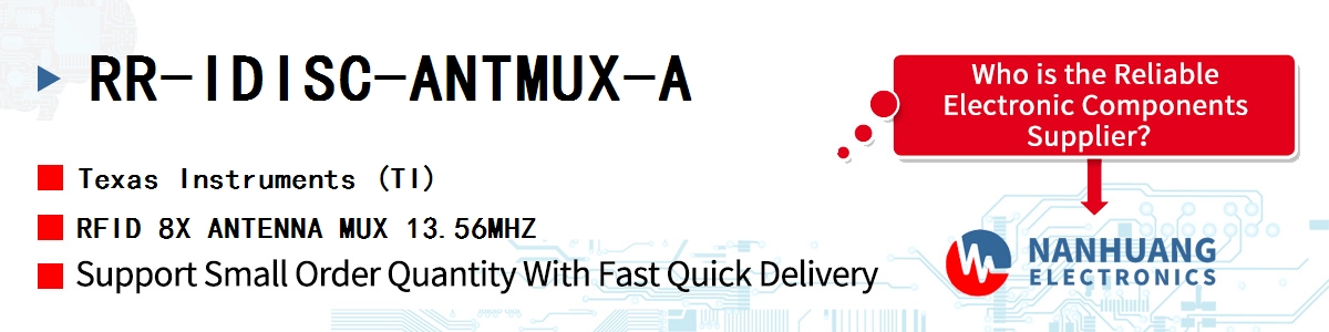 RR-IDISC-ANTMUX-A TI RFID 8X ANTENNA MUX 13.56MHZ