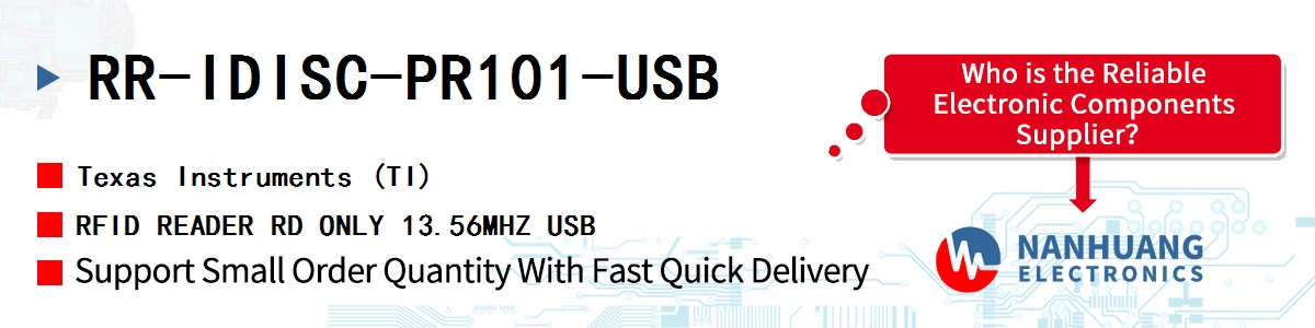 RR-IDISC-PR101-USB TI RFID READER RD ONLY 13.56MHZ USB